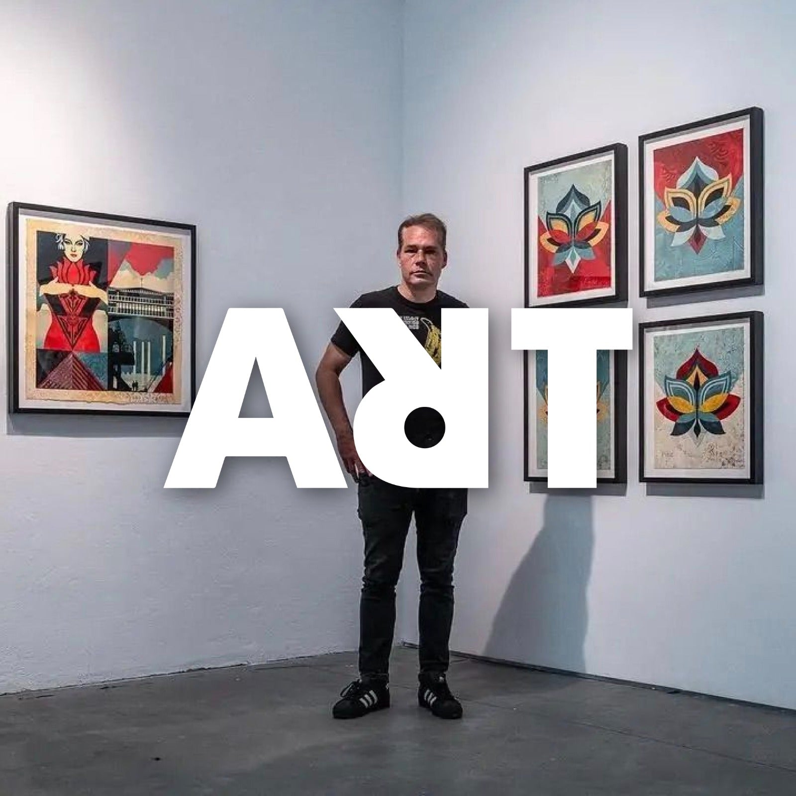 ART RABBIT - ANGEL ‘LA II’ ORTIZ CURATES ‘THE GREAT COLLABORATOR’ FEATURING FELLOW STREET ART LEGENDS STIK, SHEPARD FAIREY, MR.DOODLE, AND MARK KOSTABI