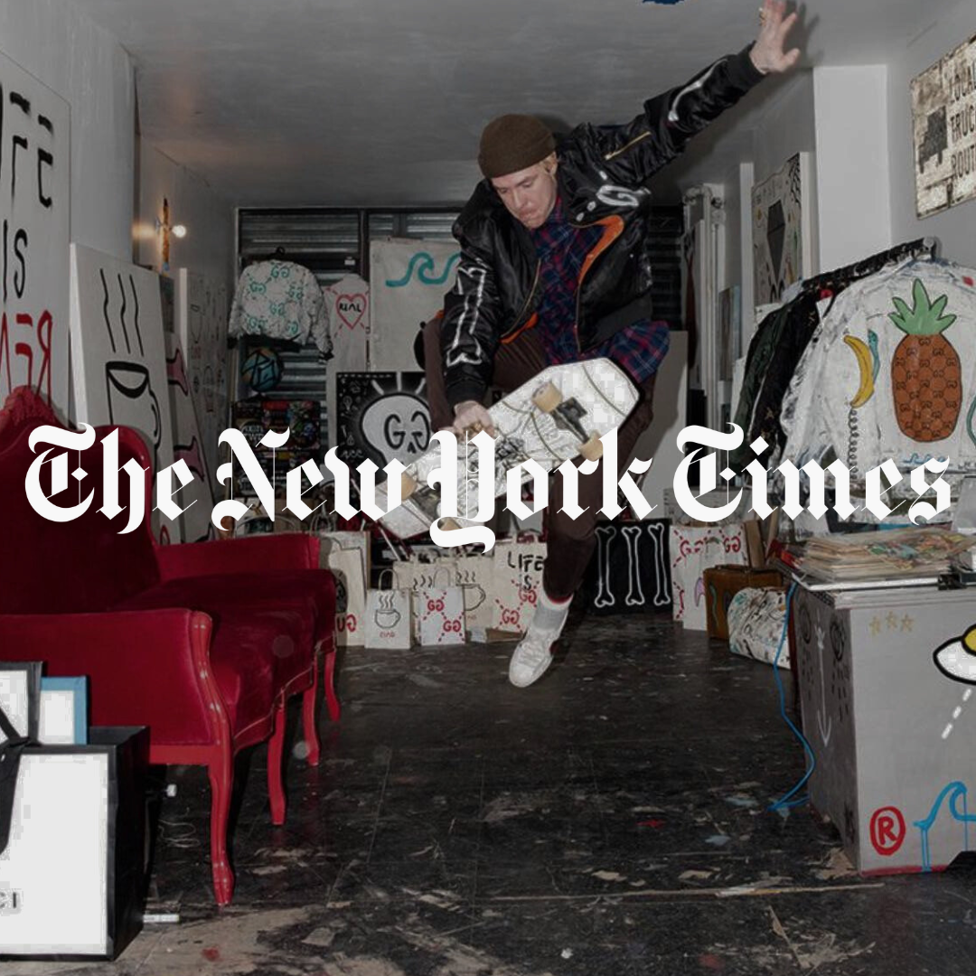 NY TIMES - THE MAN AND SPIRIT BEHIND GUCCIGHOST, GUCCI’S RENEGADE LINE