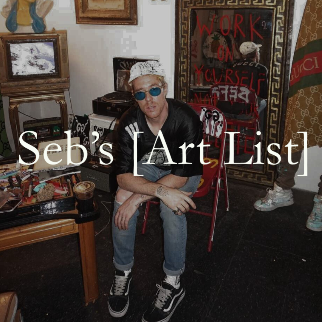 SEB'S [ART LIST] - TREVOR ANDREW (F.K.A. GUCCI GHOST) UK DEBUT