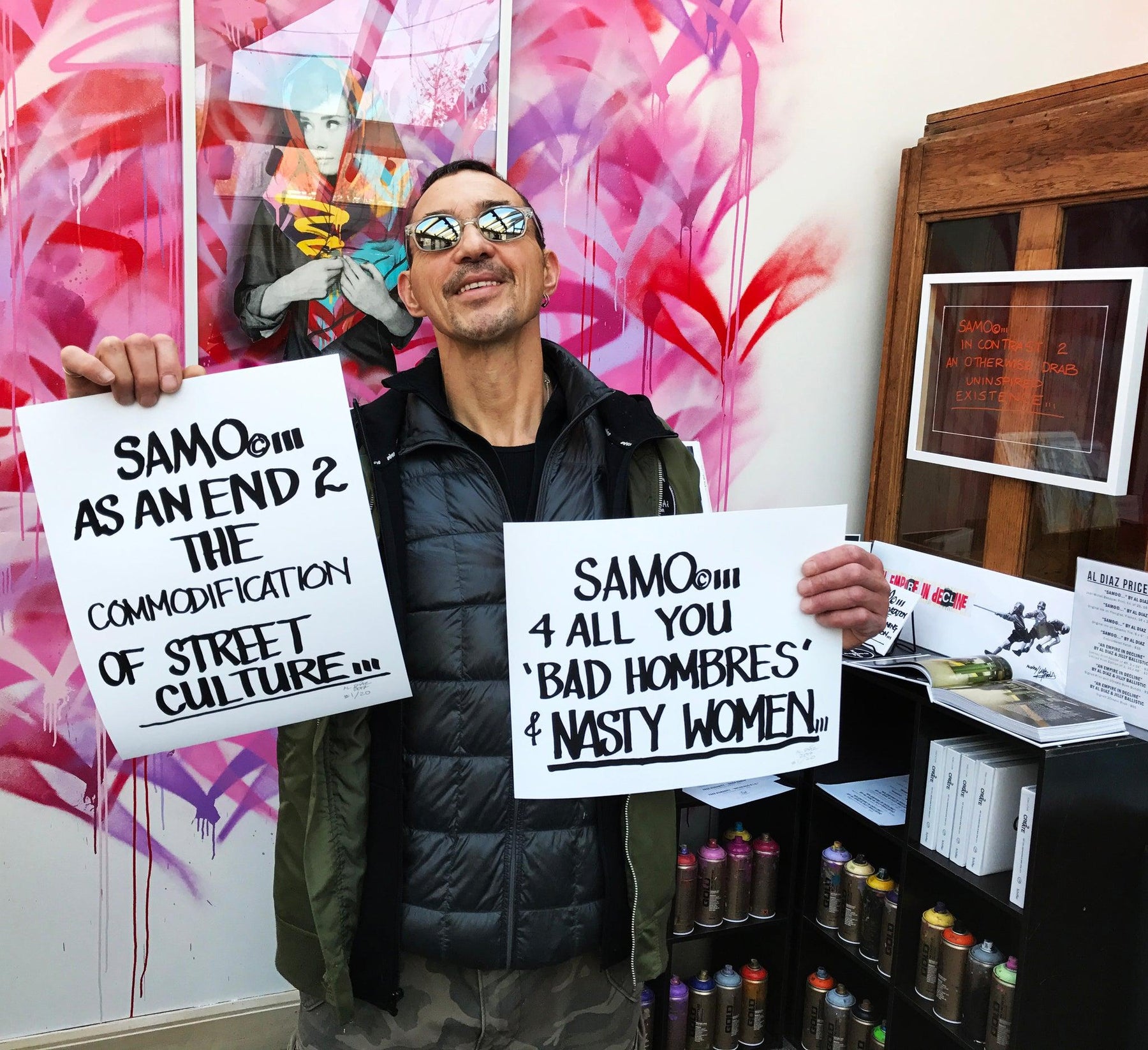 WHO IS AL DIAZ? THE STORY OF SAMO, JEAN-MICHEL BASQUIAT AND A NEW YORK GRAFFITI PIONEER