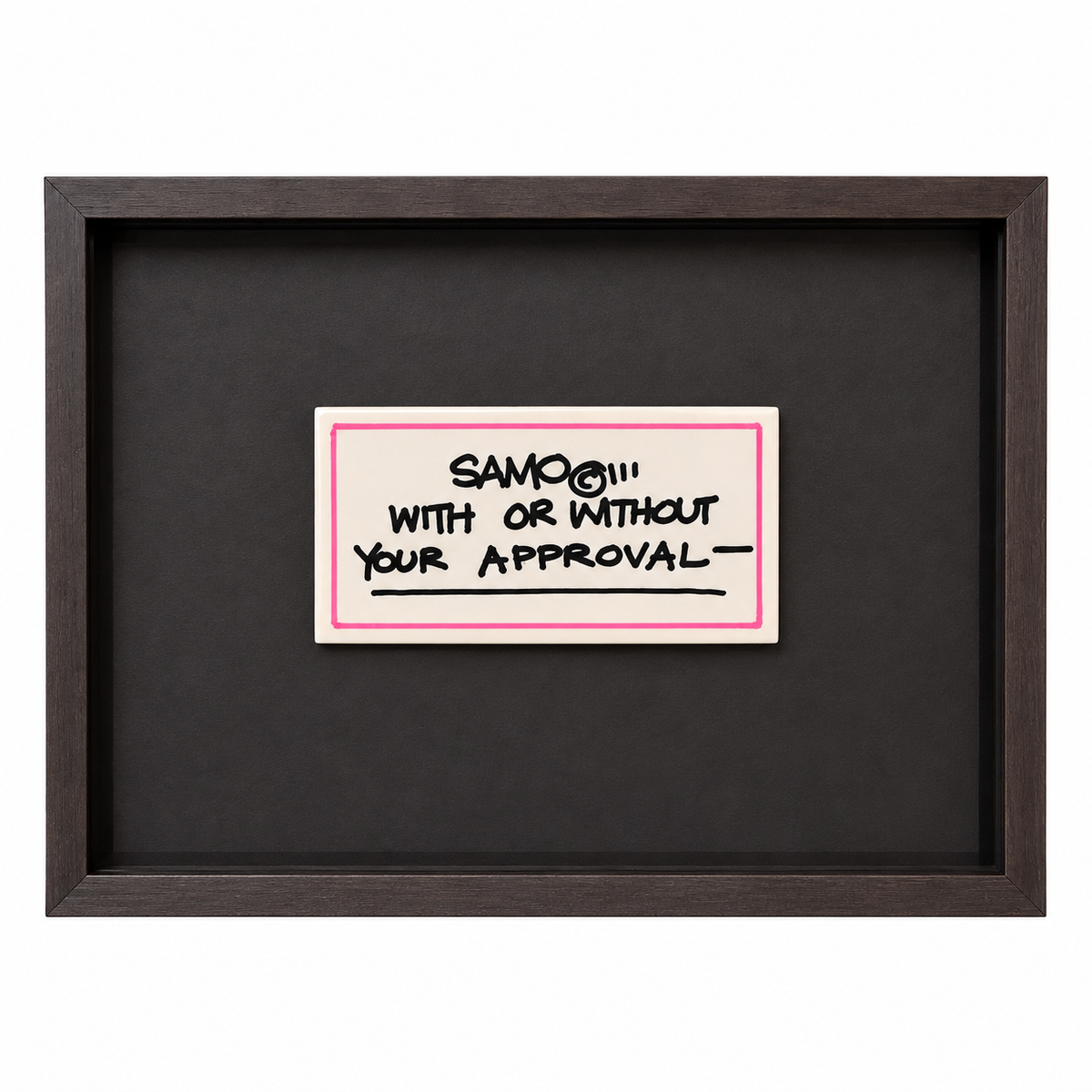 SAMO© Framed Subway Tile Works, 2026
