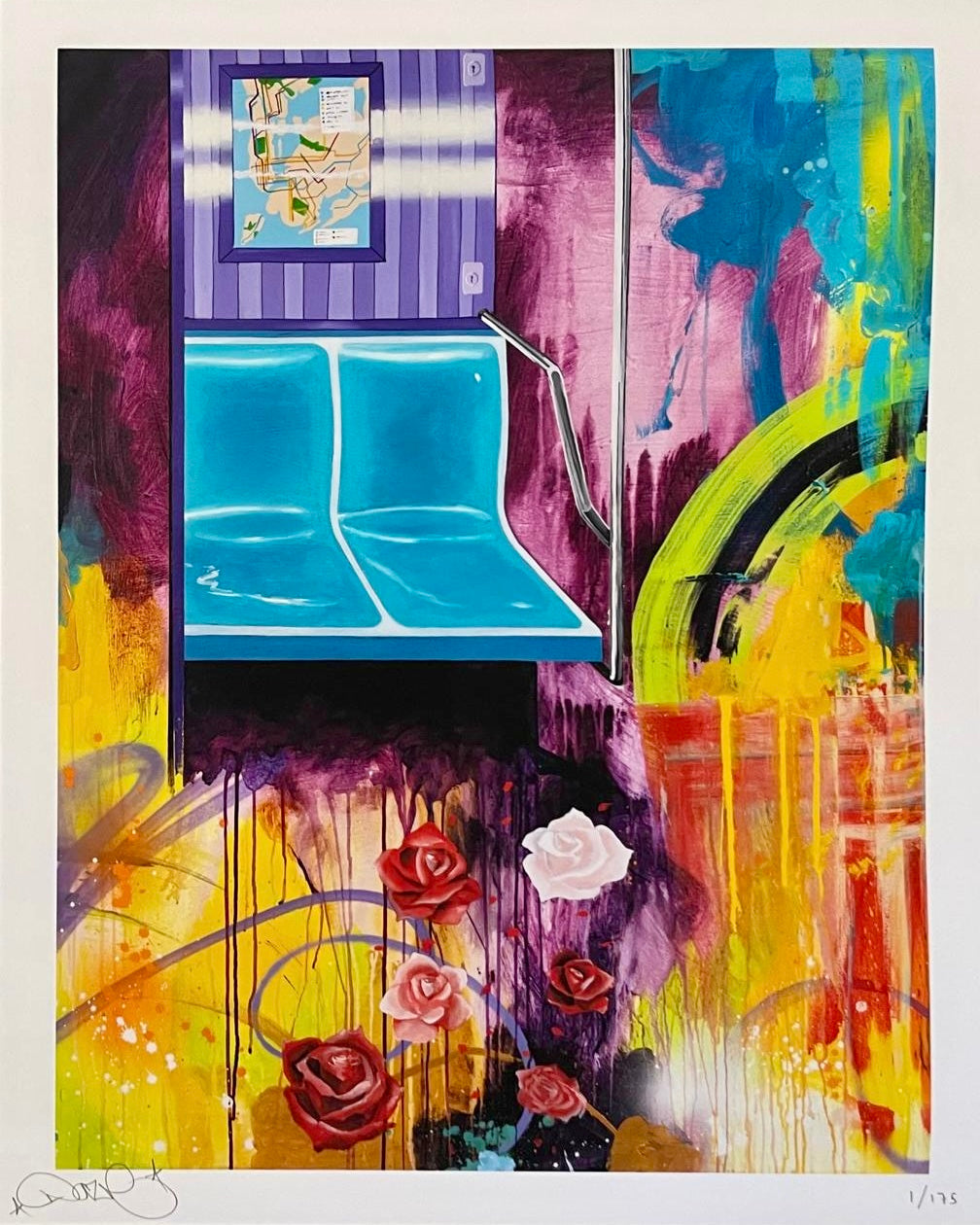 Corner Seat print by Daze, giclée on Moab Entrada
