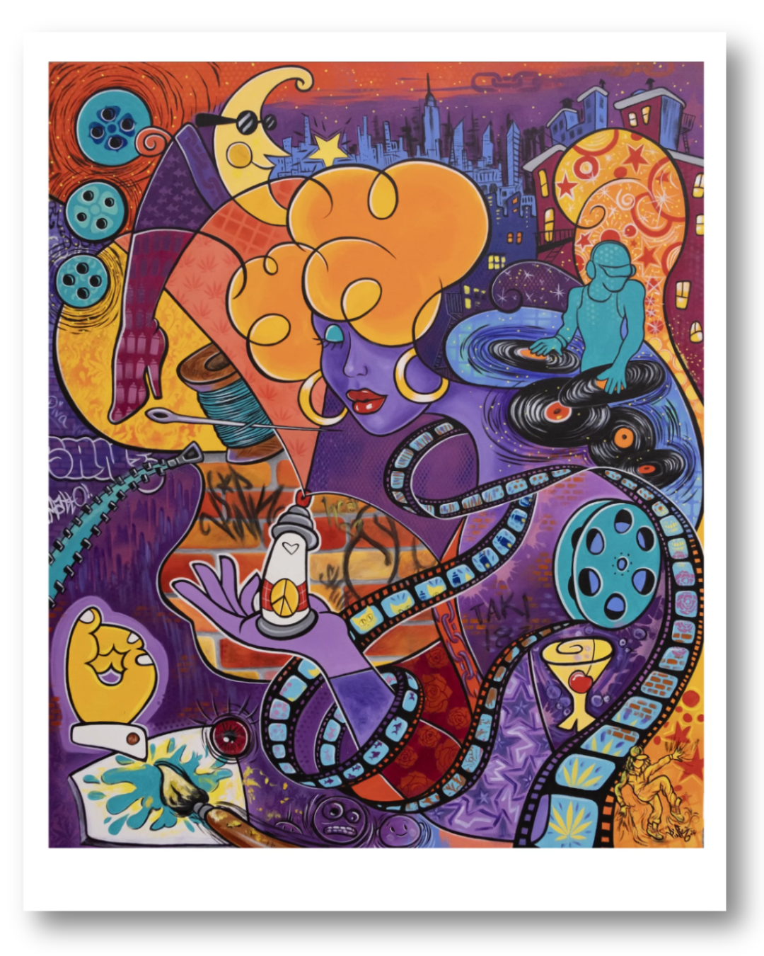 Graffiti: Her Story - Timed Release Print