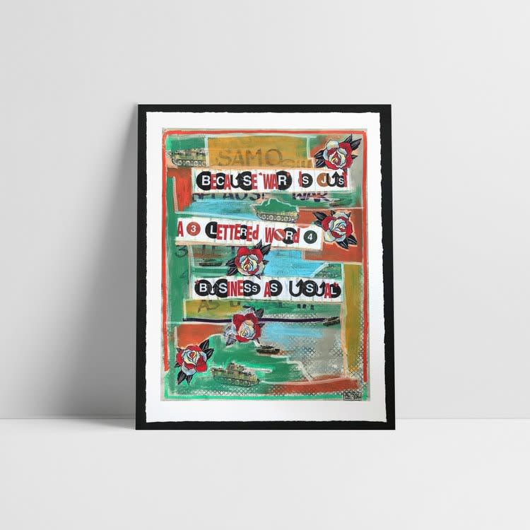 Because War is just a 3 Letter Word, 2019